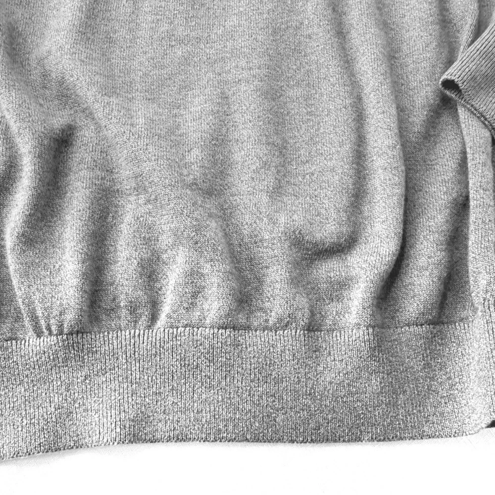 Van Heusen Gray Buffalo Check Cotton Sweater Men’s XL Crewneck Vintage